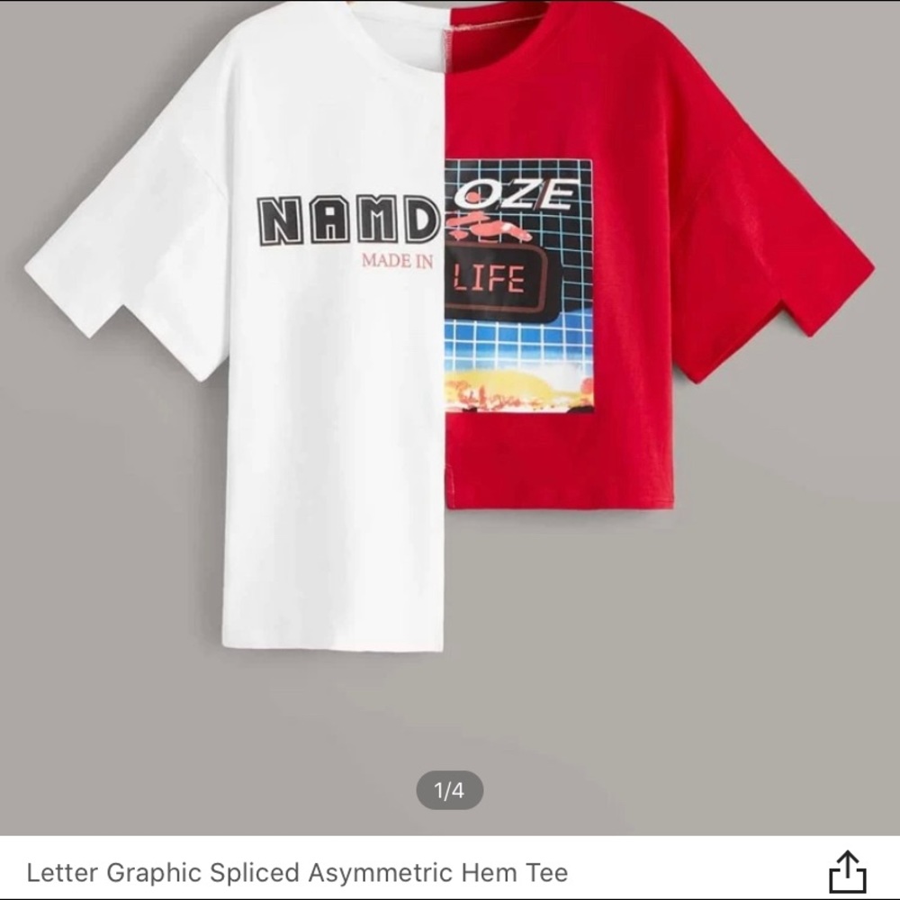 Asymmetric Tee